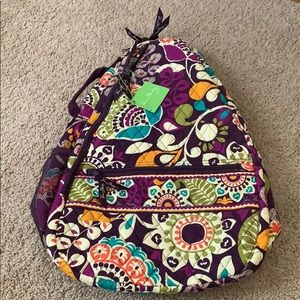 Vera Bradely sling tennis backpack